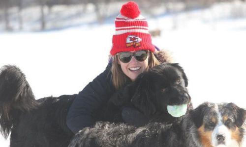 Jennifer McDermed With Dog