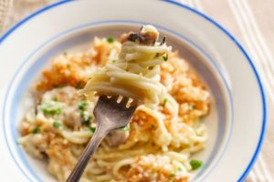 Baked Spaghetti Tucci Benucch Recipe